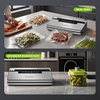 image:imageBonsenkitchen Vacuum Sealer Machine with 1 Roll amp 5 Airtight Bags 5 Vacuum Modes 80 kPa Powerful Suction Builtin Cutter amp Bag Storage  SilverSilver
