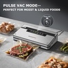 image:imageBonsenkitchen Vacuum Sealer Machine with 1 Roll amp 5 Airtight Bags 5 Vacuum Modes 80 kPa Powerful Suction Builtin Cutter amp Bag Storage  SilverSilver