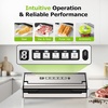 image:imageBonsenkitchen Vacuum Sealer for Food OneHand Operation Food Vacuum Sealer Machine with Digital Timer 02inch Wider Seal Builtin Cutter and Bag Storage for Meal Prep 1 Roll Bag amp 10 PreCut BagsSilver