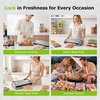 image:imageBonsenkitchen Vacuum Sealer for Food OneHand Operation Food Vacuum Sealer Machine with Digital Timer 02inch Wider Seal Builtin Cutter and Bag Storage for Meal Prep 1 Roll Bag amp 10 PreCut BagsFull Silver