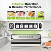image:imageBonsenkitchen Vacuum Sealer for Food OneHand Operation Food Vacuum Sealer Machine with Digital Timer 02inch Wider Seal Builtin Cutter and Bag Storage for Meal Prep 1 Roll Bag amp 10 PreCut BagsFull Silver