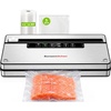 image:imageBonsenkitchen Vacuum Sealer Machine with 1 Roll amp 5 Airtight Bags 5 Vacuum Modes 80 kPa Powerful Suction Builtin Cutter amp Bag Storage  SilverSilver