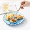 imageSelamica Ceramic 33 Inch Soy Sauce Dish Dipping Bowls Side Dishes Small Appetizer Pinch Bowls for Condiments Sushi Ketchup BBQSet of 6Matte BlackGradient Blue