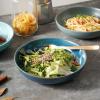imageSelamica Ceramic 78 inch pasta bowls 26 Ounce large serving porcelain salad soup bowls dishwasher microwave safe set of 6 BlackCeylon Blue
