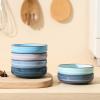 imageSelamica Ceramic 33 Inch Soy Sauce Dish Dipping Bowls Side Dishes Small Appetizer Pinch Bowls for Condiments Sushi Ketchup BBQSet of 6Ceylon BlueGradient Blue