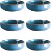 imageSelamica Ceramic 33 Inch Soy Sauce Dish Dipping Bowls Side Dishes Small Appetizer Pinch Bowls for Condiments Sushi Ketchup BBQSet of 6Ceylon BlueCeylon Blue