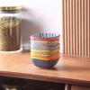 imageSelamica Ceramic Dipping Bowls 27 OZ Soy Sauce Dish Set 3 inch Small Dip Bowls Mini Bowls for Side Dish Appetizers Sushi BBQ Ketchup Set of 6 Gradient ColorAssorted Colors