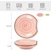 imageSelamica Ceramic Spoon Rest for Stove Top 46 Inch Cooking Spoon Holder for Kitchen Counter Stackable Utensil Rest Holder for Spatula Ladles Tong Coffee Spoon Set of 4 Gradient ColorGradient Color