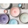 imageSelamica Porcelain 30oz Pasta Bowls Set of 6 Bowl Plates 8 Inch Soup Bowls Wide and Shallow Stackable Salad Bowls for Kitchen Microwave Oven Safe Set of 6 Gradient ColorGradient Color
