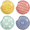 imageSelamica Ceramic Spoon Rest for Stove Top 46 Inch Cooking Spoon Holder for Kitchen Counter Stackable Utensil Rest Holder for Spatula Ladles Tong Coffee Spoon Set of 4 Gradient ColorAssorted Colors