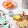 imageSelamica 6 oz Ramekins with Lids Oven Safe Creme Brulee Ramekins Souffle Dishes with Covers Pudding Custard Cups Stackable Ceramic Mini Ramekin Bowls Set for Baking Dipping Set of 6 Assorted ColorsAssorted Colors