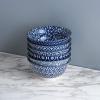 imageSelamica Blue and White Porcelain 20oz Cereal Bowl Set  Set of 6 6 inch Soup Bowls Ceramic bowls for Cereal Soup Salad and Pasta Vintage BlueVintage Blue