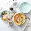 imageSelamica Porcelain 26 Ounce Pasta Bowls Set of 6 8 inch Wide and Shallow Salad Bowls Serving Bowls Microwave ampamp Dishwasher Safe Sturdy ampamp Stackable Variety of ColorsAssorted Bowls