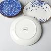 imageSelamica Ceramic Dessert Plates Set of 6 Small Salad Plates 6 Inch Appetizer Plates for Kitchen Mini Dinner Plates for Cake Snacks Side Dish Microwave Dishwasher Safe Vintage BlueBlue