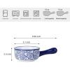 imageSelamica Ceramic Soup Crocks With Handles 15 OZ French Onion Soup Bowls Oven Safe Soup Bowls For Cereal Stew Chilli Pot Pies Baking Microwave Dishwasher Safe Set of 4 Vintage BlueVintage Blue