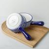 imageSelamica Ceramic Soup Crocks With Handles 15 OZ French Onion Soup Bowls Oven Safe Soup Bowls For Cereal Stew Chilli Pot Pies Baking Microwave Dishwasher Safe Set of 4 Vintage BlueVintage Blue