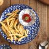 imageSelamica Ceramic Dipping Bowls 25oz Mini Bowls Soy Sauce Dish Dip Bowls Appetizer Side Dishes for SushiSauce Party Pinch Bowls Pack of 6 Vintage BlueVintage Blue