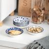 imageSelamica Ceramic Dipping Bowls 25oz Mini Bowls Soy Sauce Dish Dip Bowls Appetizer Side Dishes for SushiSauce Party Pinch Bowls Pack of 6 Vintage BlueVintage Blue