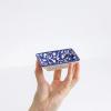 imageSelamica Ceramic Dipping Bowls 25oz Mini Bowls Soy Sauce Dish Dip Bowls Appetizer Side Dishes for SushiSauce Party Pinch Bowls Pack of 6 Vintage BlueVintage Blue