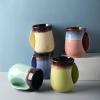 imageSelamica Porcelain 18oz Novelty Righthanded Handwarmer Mug Coffee Mug Tea Mug for family friends and couple  BlueWine