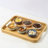 image:imageSelamica Ceramic Mini Dipping Bowls 26 OZ Soy Sauce Dish 3 Inch Pinch Bowls for Dip Sauce Condiment Side Dish Set of 6 WhiteGradient Color