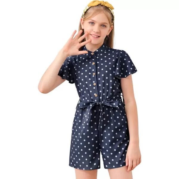 2-navy Rompers