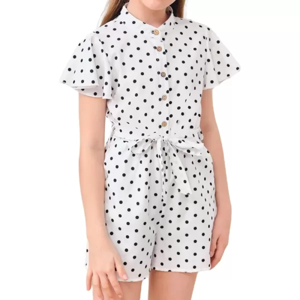 2-white Rompers