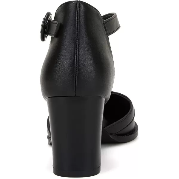 Womens Block Chunky Heels T Strap Dress Shoes Closed Toe Braided Stacked Heeled Sandals Pumps