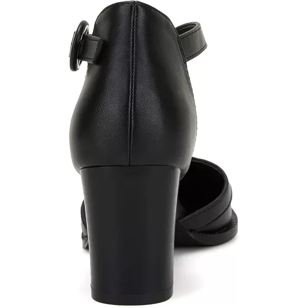 Womens Block Chunky Heels T Strap Dress Shoes Closed Toe Braided Stacked Heeled Sandals Pumps