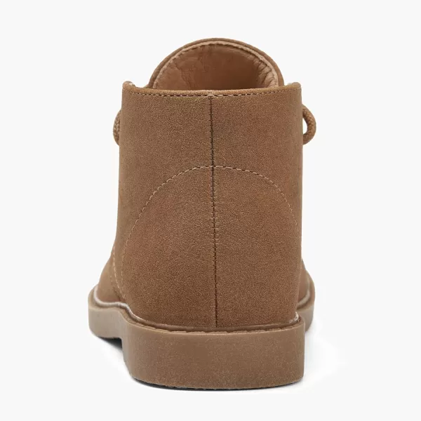 Coutgo Boys Girls Chukka Boots Comfort Round Toe Outdoor Lace Up Ankle Booties