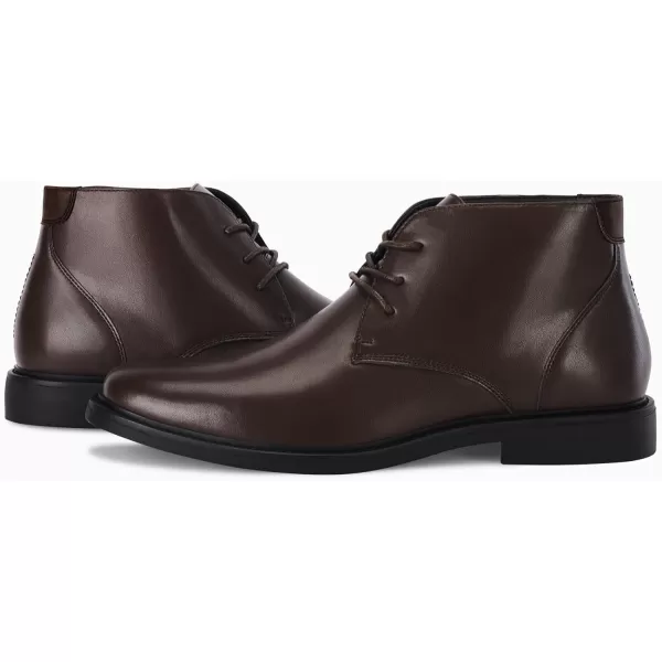 Coutgo Men's Chukka Boots Lace Up Mid-Top Ankle Boots Classic Causal Dress Boots for Men