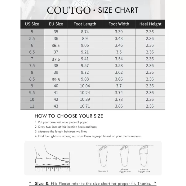 Coutgo Women's Platform Sandals, Adjustable Buckle Slides, Slip on Open Toe Espadrille Summer Shoes