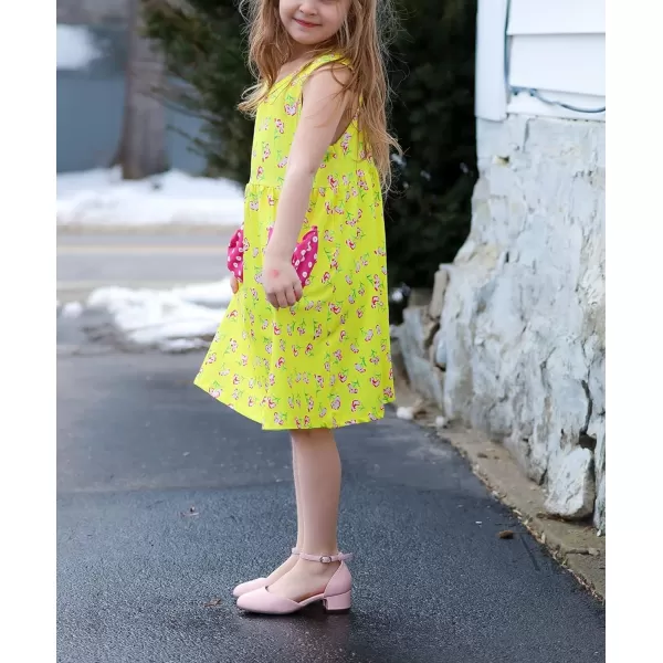Girls Dress Shoes Flower Girl Mary Jane Low Chunky Heels Ankle Strap Buckle School Wedding Party Pumps Little Big Kid