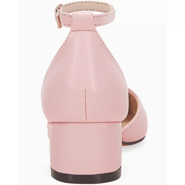 Girls Dress Shoes Flower Girl Mary Jane Low Chunky Heels Ankle Strap Buckle School Wedding Party Pumps Little Big Kid