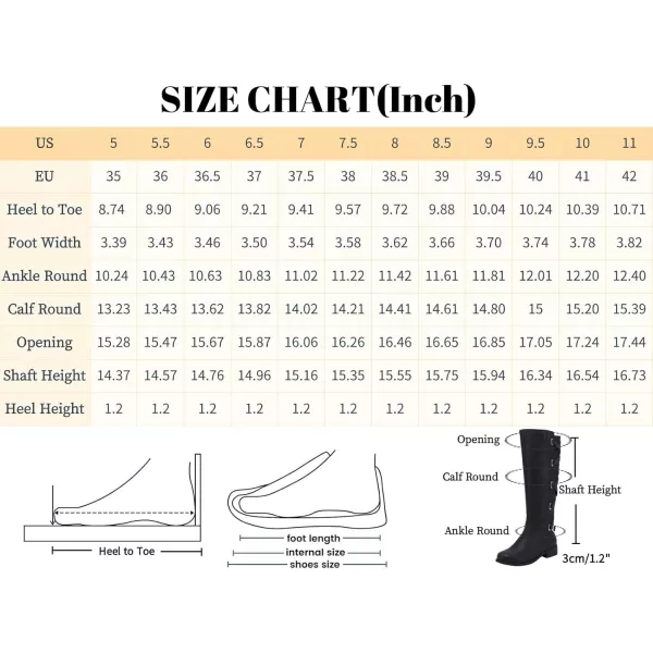 Syktkmx Womens Strappy Motorcycle Knee High Boots Winter Lace Up Riding Flat Low Heel Shoes