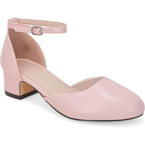 Girls Dress Shoes Flower Girl Mary Jane Low Chunky Heels Ankle Strap Buckle School Wedding Party Pumps Little Big Kid