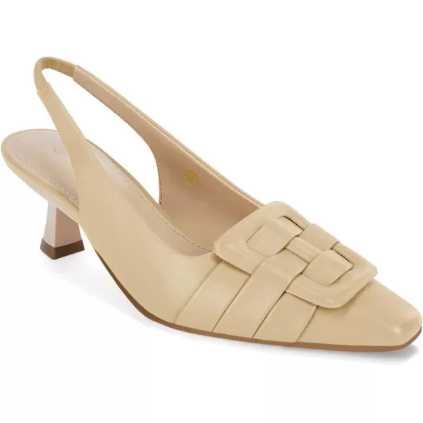 Womens Slingback Heels Low Kitten Heel Closed Toe Dress Shoes Sexy Elegant Wedding Office Pumps)