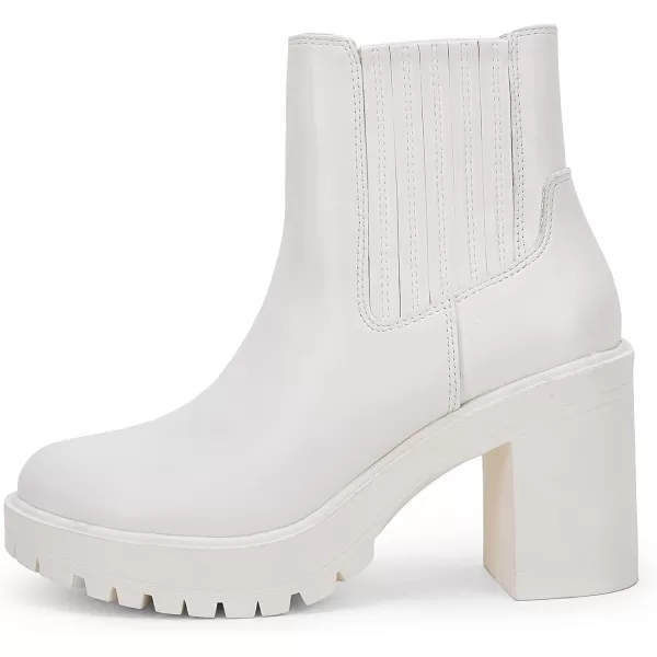 Womems Platform Lug Sole Ankle Boots Chunky Block Heel Seam Booties Combat Cozy Round Toe Chelsea Shoes