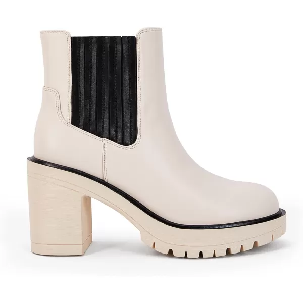 Womems Platform Lug Sole Ankle Boots Chunky Block Heel Seam Booties Combat Cozy Round Toe Chelsea Shoes