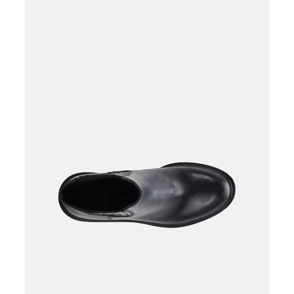 Womems Platform Lug Sole Ankle Boots Chunky Block Heel Seam Booties Combat Cozy Round Toe Chelsea Shoes