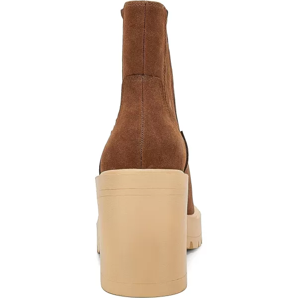Womems Platform Lug Sole Ankle Boots Chunky Block Heel Seam Booties Combat Cozy Round Toe Chelsea Shoes