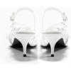 imageCoutgo Slingback Kitten Heels for Women Low Heel Closed Pointed Toe Buckle Strap Pumps ShoesBeige