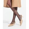 imageCoutgo Slingback Kitten Heels for Women Low Heel Closed Pointed Toe Buckle Strap Pumps ShoesKhaki