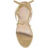 imageWomens Espadrille Wedges Lace Up Platform Ankle Cross Strap Slingback Summer Dress SandalsLight Khaki