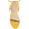 imageWomens Espadrille Wedges Lace Up Platform Ankle Cross Strap Slingback Summer Dress SandalsYellow