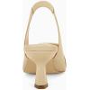 imageWomens Sling Back Kitten Heels Low Dress Shoes Slingback Pumps Pointed Closed Toe Comfortable Party Office SandalsKhakipu