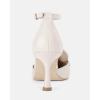 imageCoutgo Womens Pointed Toe Stiletto Heels Ankle Strap Pumps Party Wedding Dress ShoesBeige