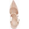 imageCoutgo Womens High Heels Pointed Toe Ankle Strap Pumps Patent Leather Sexy Stiletto Office Wedding Dress ShoesAnude