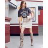 imageCoutgo Womens Slouchy Knee High Boots Wide Calf Kitten Heel Pointed Toe Pull On Long Boots Winter ShoesTaupe
