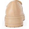 imageWomens Platform Loafers Lug Sole Chunky Heel Non Slip Faux Leather Casual Comfortable Round Toe Goth Oxford ShoesDark Khaki